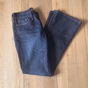 Lucky Brand Women's‎ 0 25 Sofia Boot Cut Jeans Dark Wash Regular Pants Stretch
